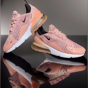 🪸US 6.5- Nike Air Max 270 “Coral Stardust" Women's Mesh Sneakers AH6789-600